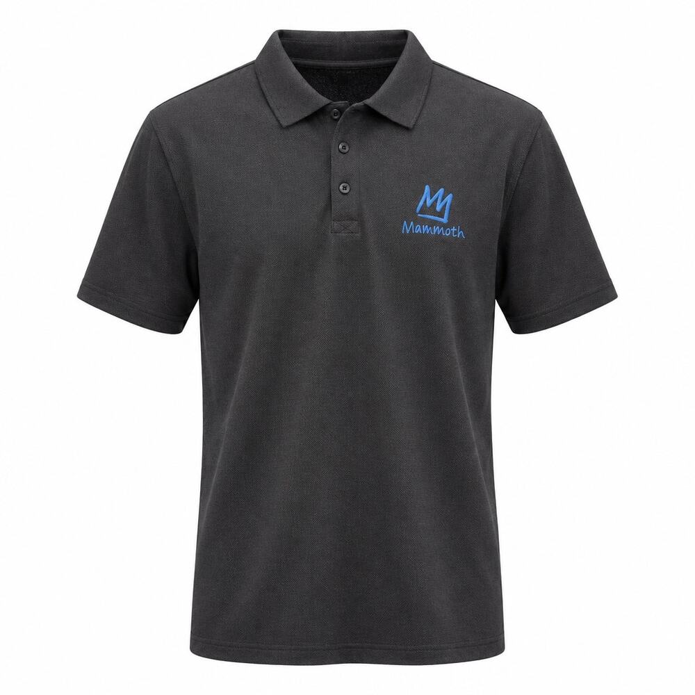 Helly Hansen Men's Mammoth Mountain Ski Resort Performance Polo Shirt Gray L